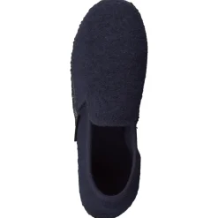 Giesswein – Hüttenschuhe aus Wollfilz in Dunkelblau