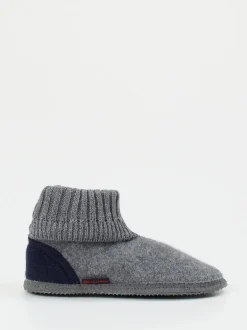 Giesswein – Hüttenschuhe aus Wollfilz grau