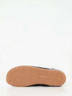 Giesswein – Hüttenschuhe aus Wolle in Anthrazitgrau