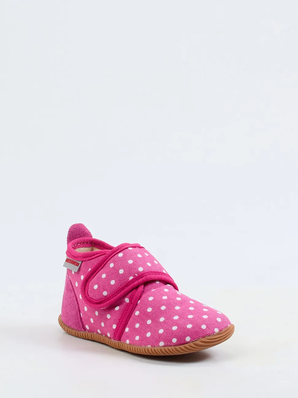 Giesswein – Kinderhausschuh aus Canvas in Pink