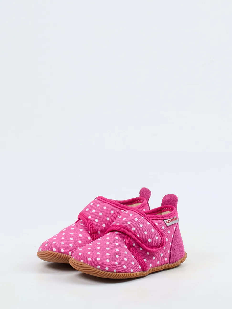 Giesswein – Kinderhausschuh aus Canvas in Pink