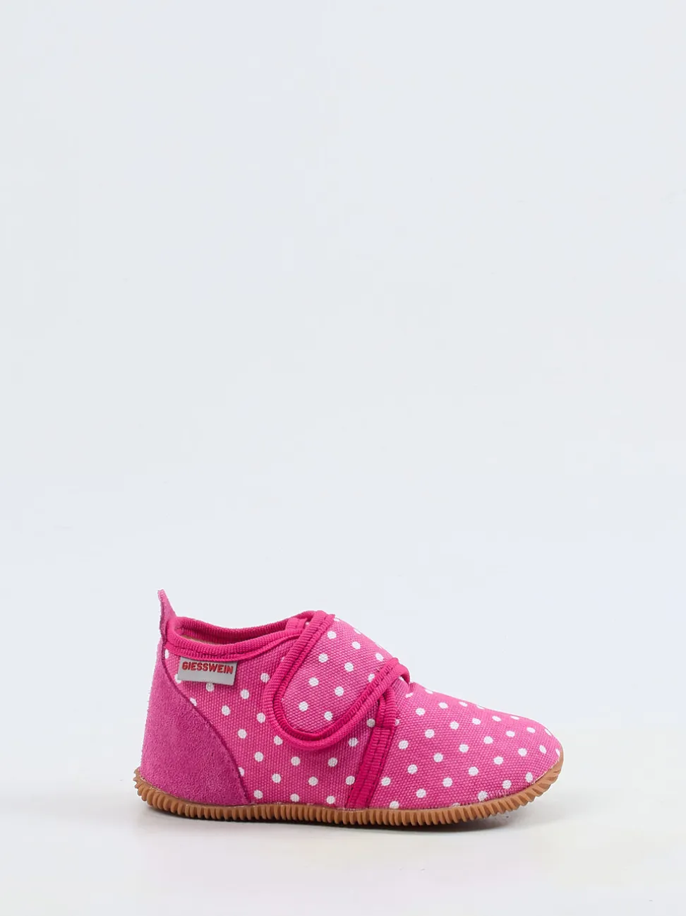 Giesswein – Kinderhausschuh aus Canvas in Pink