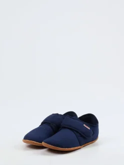 Giesswein – Kinderhausschuh aus Textil Dunkelblau