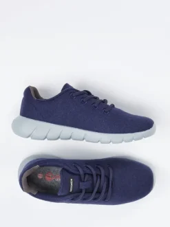 Giesswein – Sneaker aus Merinowolle Dunkelblau