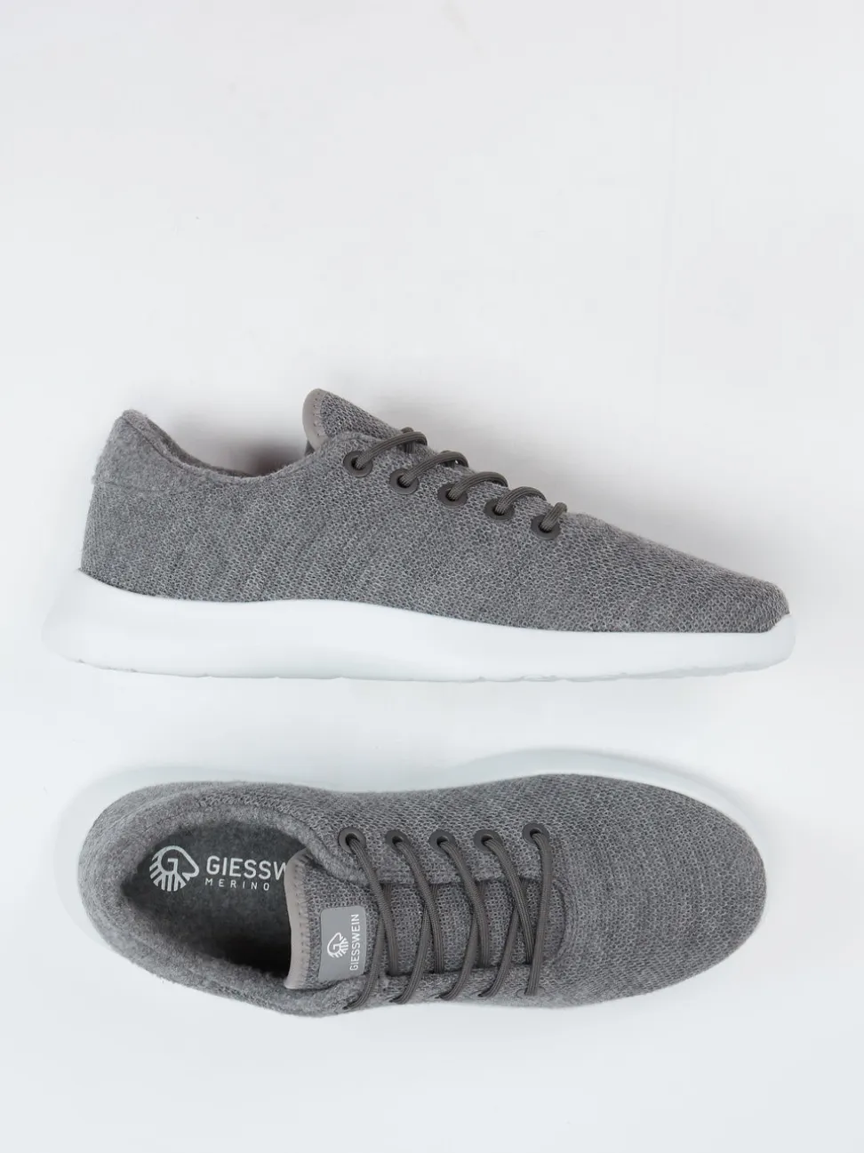 Giesswein – Sneaker aus Merinowolle Mittelgrau