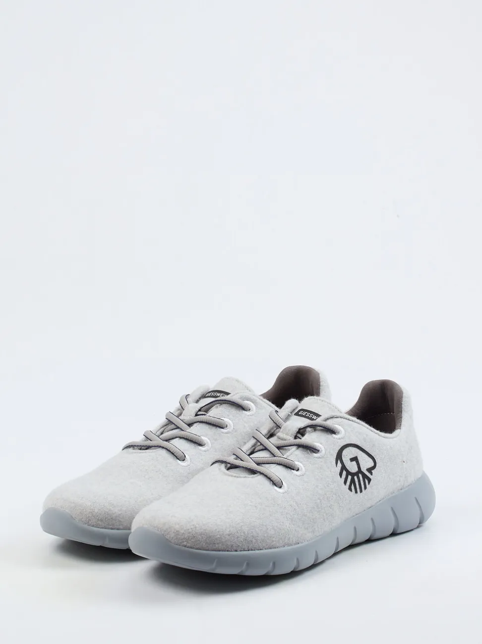 Giesswein – Sneaker aus Wollfilz in Hellgrau
