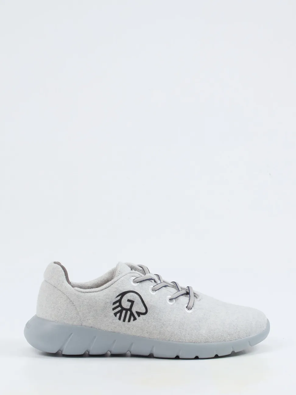 Giesswein – Sneaker aus Wollfilz in Hellgrau