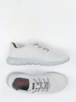 Giesswein – Sneaker aus Wollfilz in Hellgrau