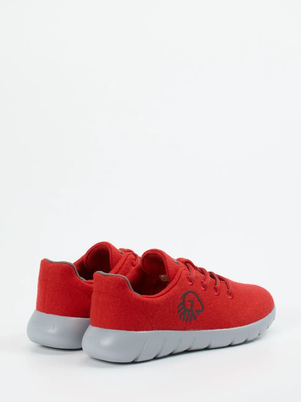 Giesswein – Woll-Sneaker aus Merinowolle Tomatenrot