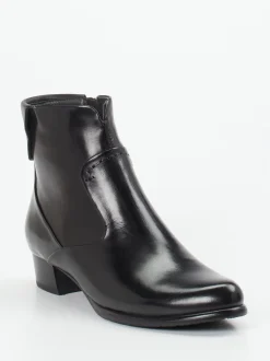 Ginger & Glove – Ankle Boots aus Lammleder schwarz