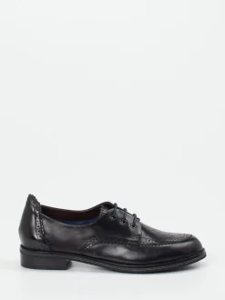 Ginger & Glove – Brogues aus Lammleder in Schwarz