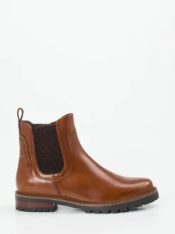 Ginger & Glove – Chelsea Boots aus Kalbleder cognac