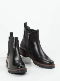Ginger & Glove – Chelsea Boots aus Kalbleder schwarz