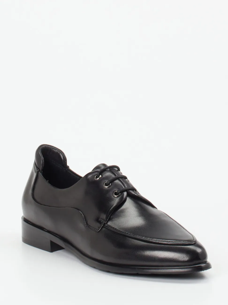 Ginger & Glove – Derby-Schuhe aus Lammleder schwarz