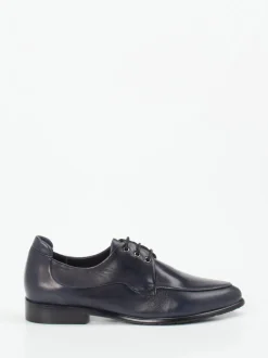 Ginger & Glove – Derby-Schuhe aus Lammleder Dunkelblau