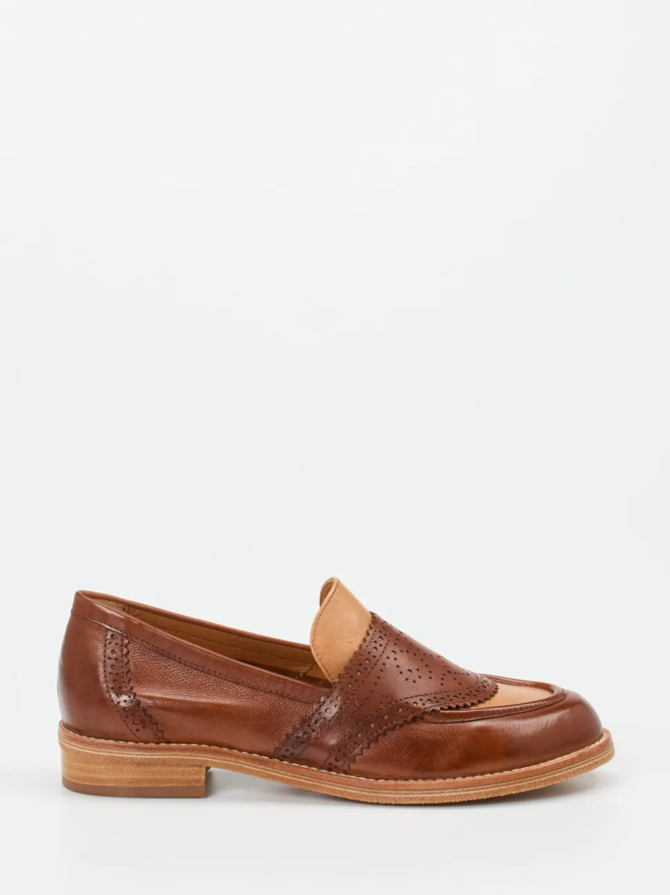 Ginger & Glove – Loafer aus Lammleder in Braun