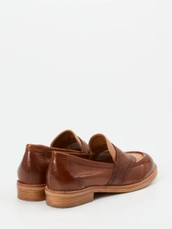 Ginger & Glove – Loafer aus Lammleder in Braun