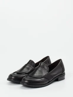Ginger & Glove – Loafer aus Kalbleder Schwarz