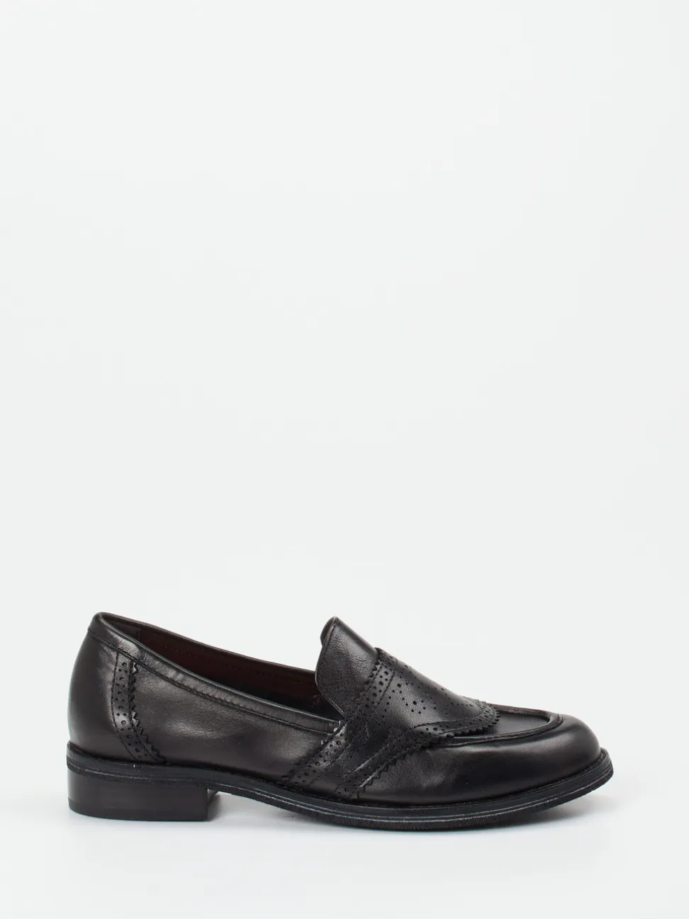 Ginger & Glove – Loafer aus Kalbleder Schwarz