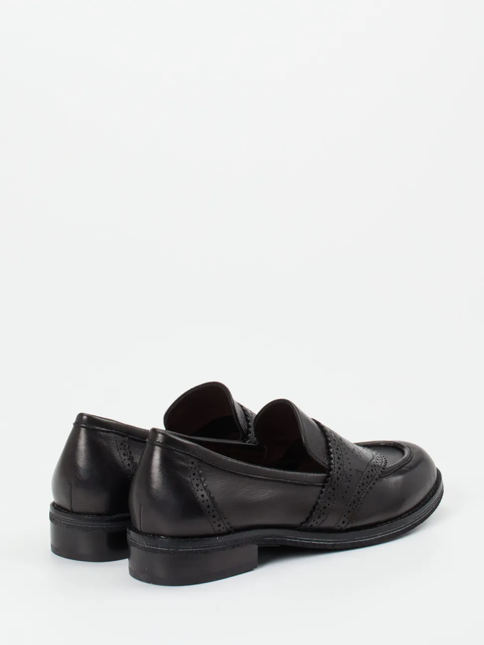 Ginger & Glove – Loafer aus Kalbleder Schwarz