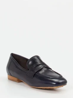 Ginger & Glove – Loafer aus Lammleder Dunkelblau