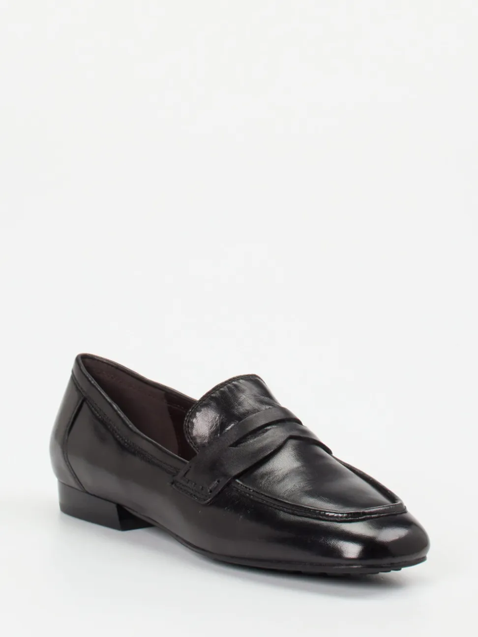 Ginger & Glove – Loafer aus Lammleder Schwarz