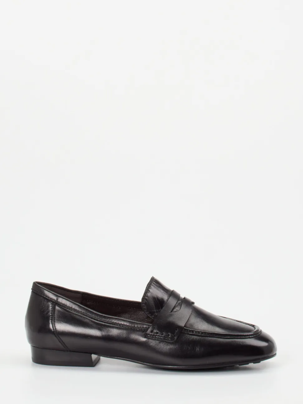 Ginger & Glove – Loafer aus Lammleder Schwarz
