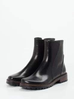 Ginger & Glove – Stiefeletten aus Lammleder schwarz