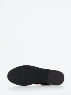 Ginger & Glove – Stiefelette aus Kalbleder cognacbraun
