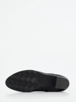 Ginger & Glove – Stiefeletten aus Lammleder Schwarz