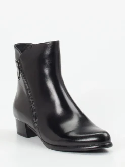 Ginger & Glove – Stiefelette aus Lammleder schwarz
