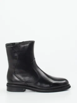 Ginger & Glove – Stiefeletten aus Kalbleder Schwarz