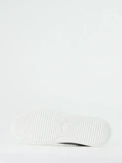 Gio+ – High-Top Sneaker aus Veloursleder Weiß