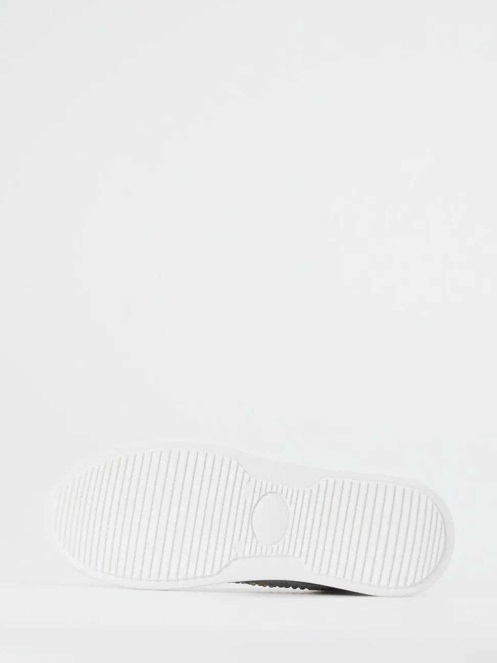 Gio+ – High-Top Sneaker aus Veloursleder Weiß