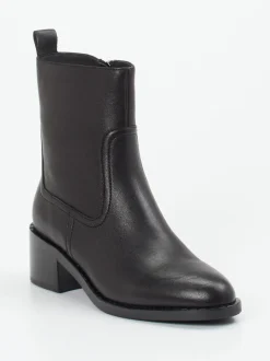 Gioia – Ankle Boots aus Leder in Schwarz