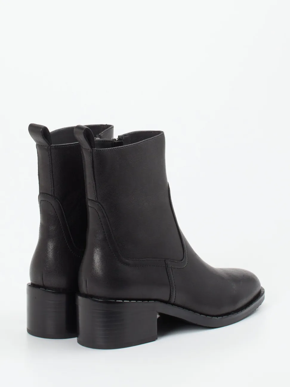 Gioia – Ankle Boots aus Leder in Schwarz