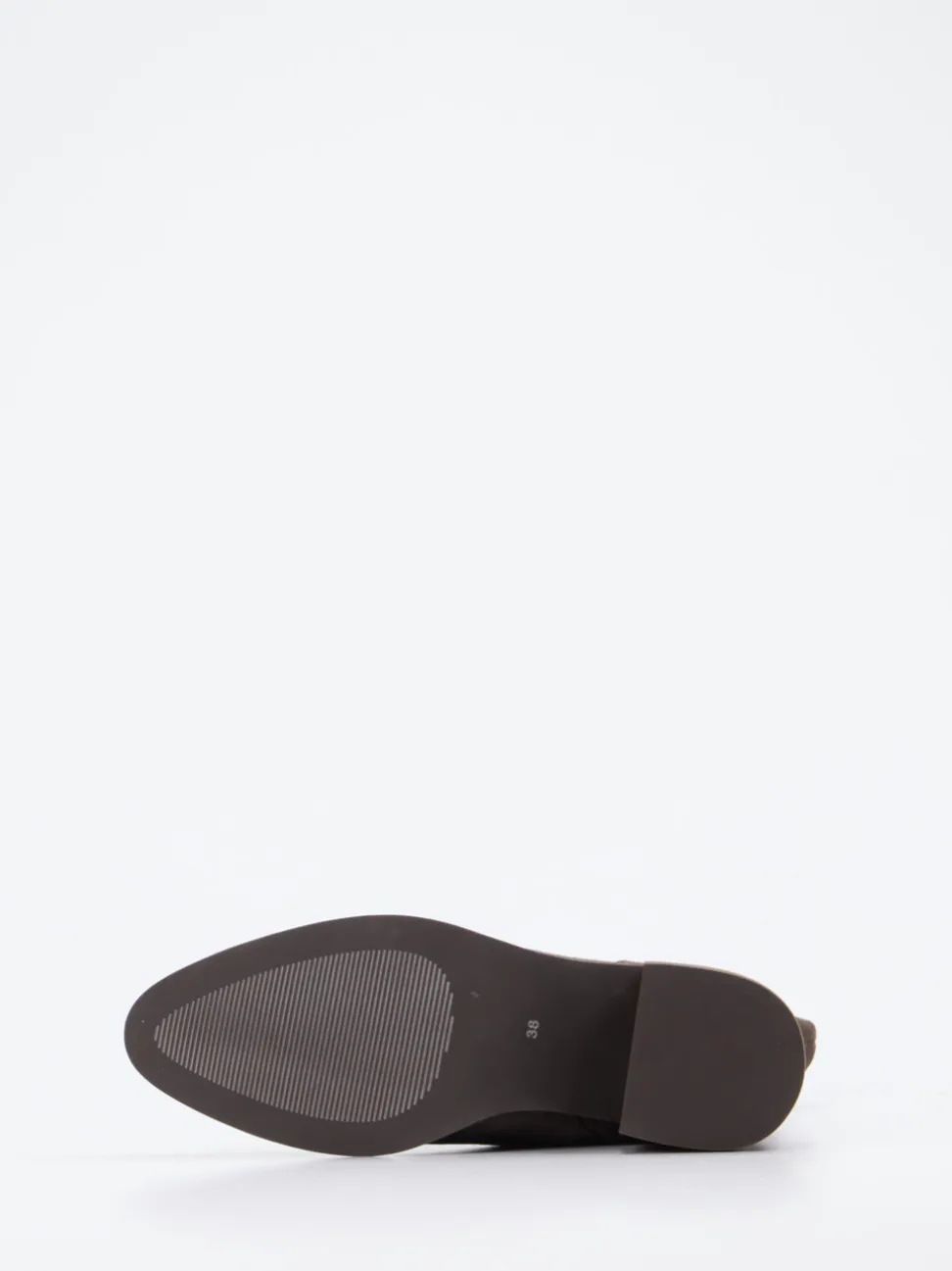 Gioia – Stiefelette aus Veloursleder Dunkelbraun