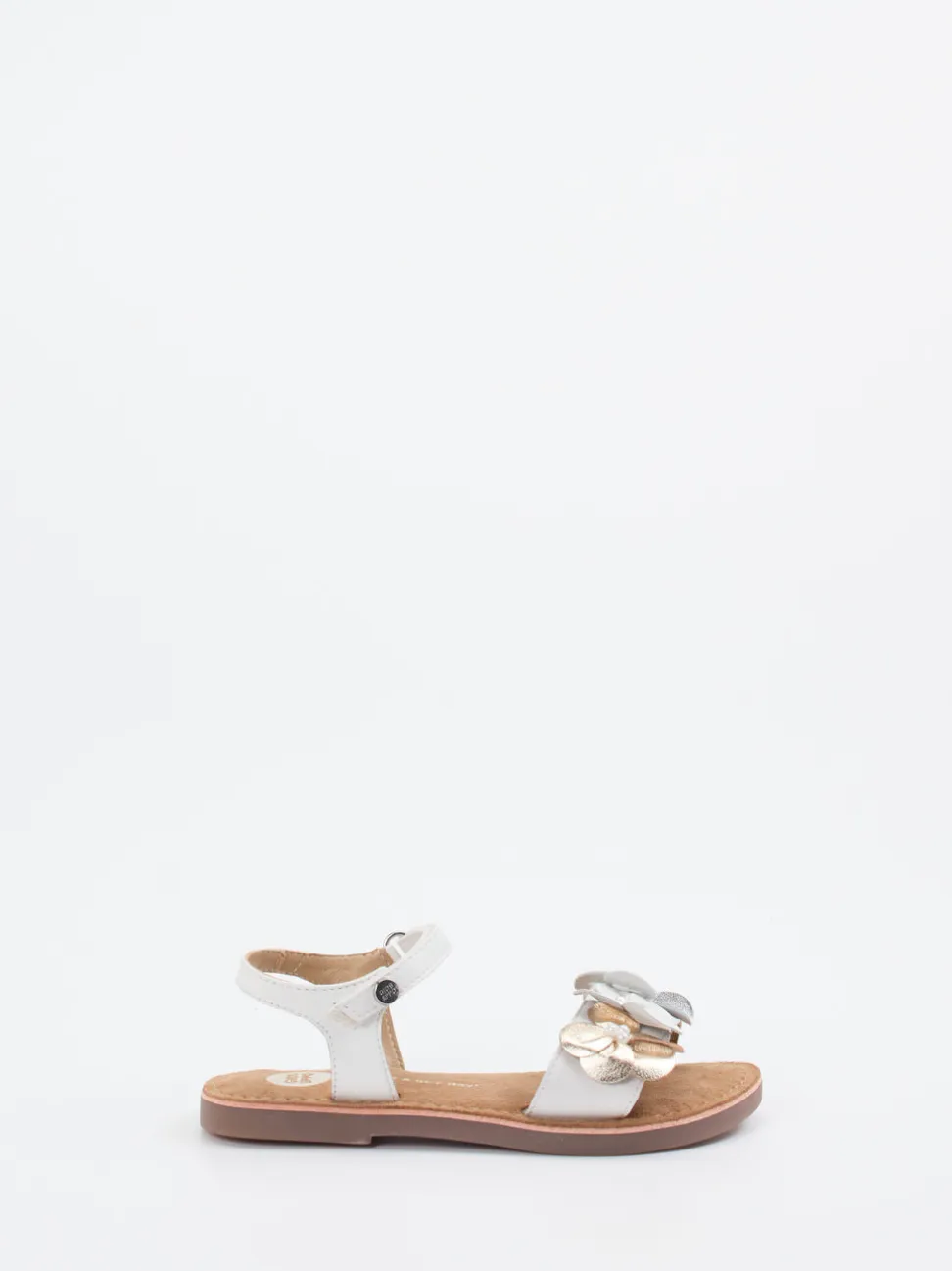 Gioseppo – Riemchensandale aus Kalbleder Offwhite