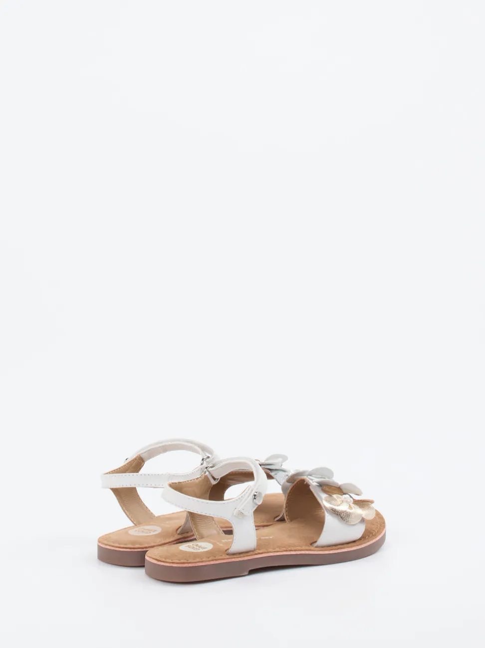 Gioseppo – Riemchensandale aus Kalbleder Offwhite