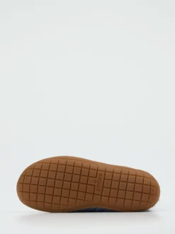 Glerups – Hausschuh-Bootie aus Wollfilz jeansblau
