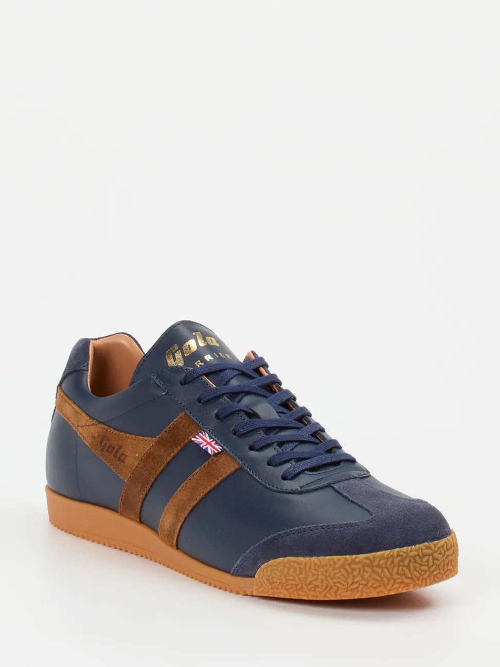 GOLA – Retro-Sneaker aus Kalbleder Dunkelblau