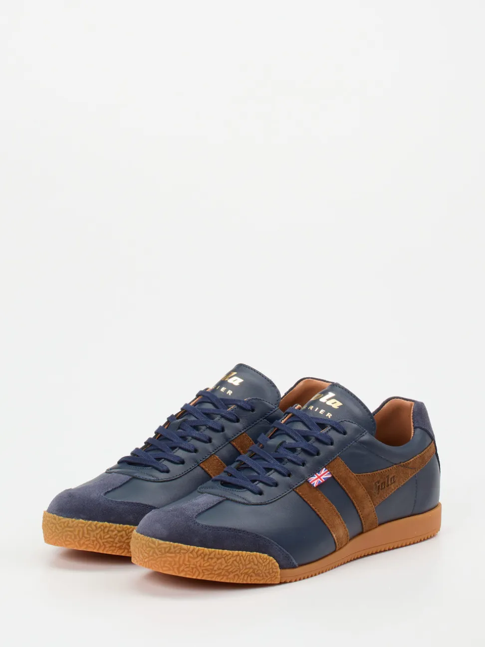GOLA – Retro-Sneaker aus Kalbleder Dunkelblau