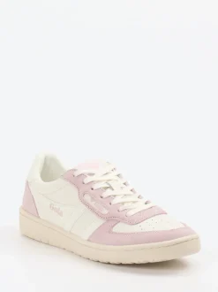 Gola – Retro-Sneaker aus Leder in Cremeweiß