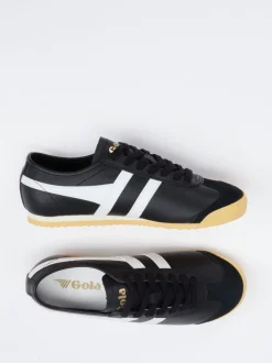 Gola – Retro-Sneaker aus Leder in Schwarz