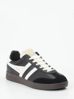 Gola – Retro-Sneaker aus Leder schwarz
