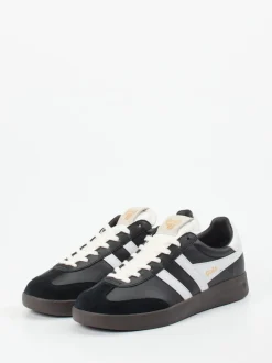 Gola – Retro-Sneaker aus Leder schwarz