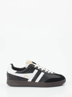 Gola – Retro-Sneaker aus Leder schwarz