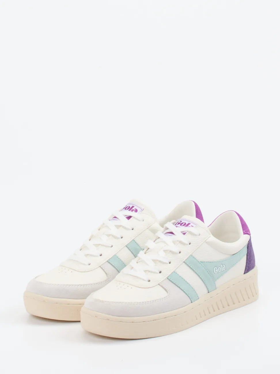 Gola – Retro-Sneaker aus Leder in Color-Blocking