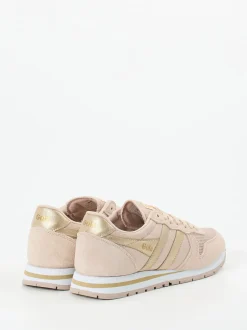 Gola – Retro-Sneaker aus Textil und Veloursleder Beige
