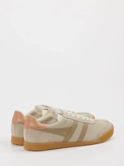 Gola – Retro-Sneaker aus Veloursleder beige